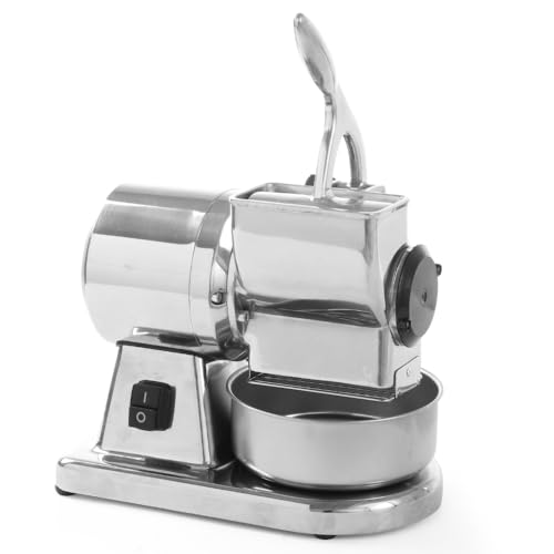 MBH - Grattugia professionale per formaggio in acciaio inox. Grattugia per formaggio industriale per l'ospitalità