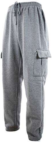 Mens Cargo Sweatpants with Drawstrings4