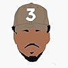 Chance The Rapper Vinyl Decal Bumper Sticker 5" #1