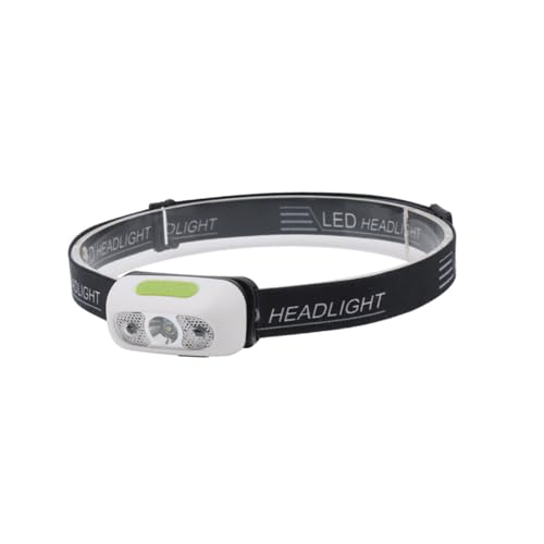 Veemoon 1pc Charging Headlight Rechargeable Outdoor Night Fishing Headlamp Dimmable Bike Riding Lamp Waterproof