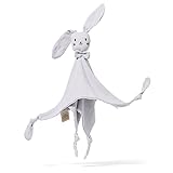 Photo Gallery mababu gots off white - panno per addormentarsi, conforto, coniglietto, 100% cotone, colore: bianco Photo Gallery mababu gots off white - panno per addormentarsi, conforto, coniglietto, 100% cotone, colore: bianco