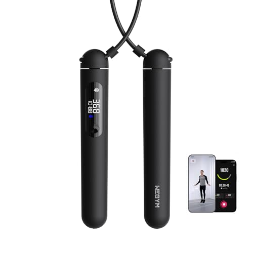 WeGym Smart Jump Rope for Men and Women, Adjustable Jump