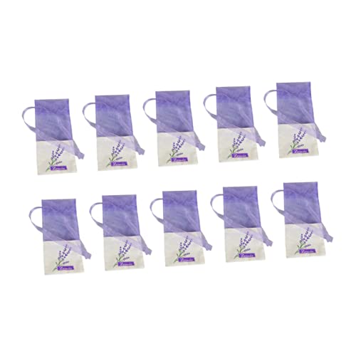 HOMSFOU 22 bolsas aromáticas de lavanda con cintas miniatura 1