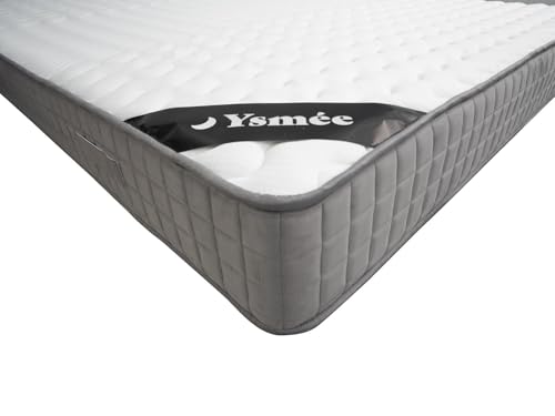Vente-unique - Set 180 x 200 cm Lattenrahmen + Matratze aus Schaumstoff und Memory-Schaum, 11 Zonen, Stà  Â à  ¤rke 22 cm à  Â à  Â Danevo de YSMEE – Bild 5