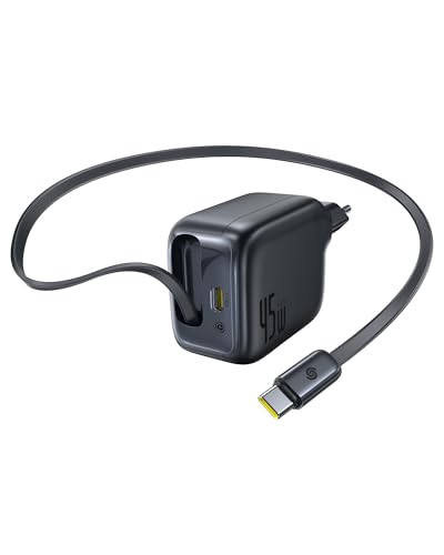 Fuente de alimentacion Baseus Enercore de 45W para cargar tu iPhone en el trabajo