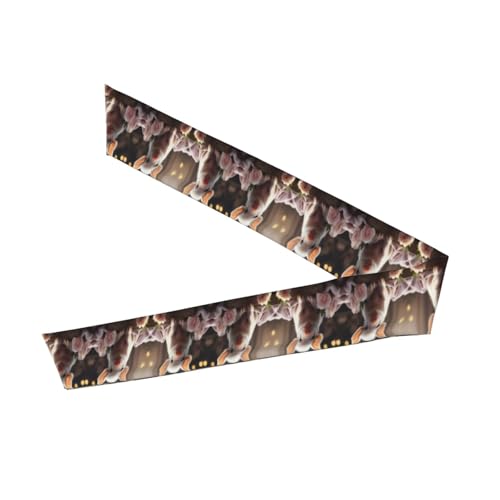 Cute Young Pig Sports Bandage Headscarf is Unisex, Light and Comfortable, Suitable for All Kinds of Sports Scenes2