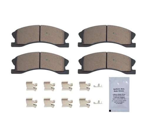 Image of HUSCH D945 Front Ceramic Brake Pads Kit Fit For Jeep Grand Cherokee 1999-2004