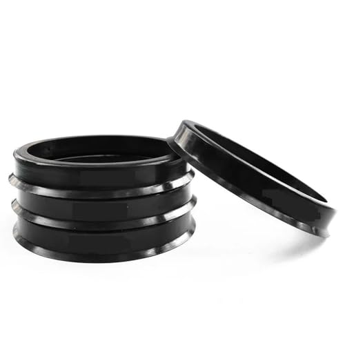 Lot de 4 anneaux de centrage de moyeu pour roue de voiture 67.1 mm à 57.1 mm