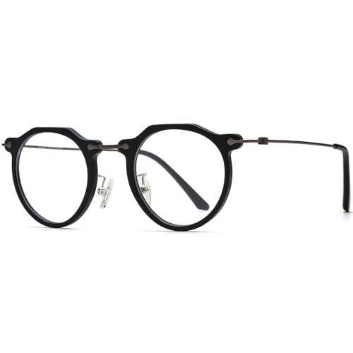 Image of FONEX Acetate Titanium Glasses Frame Men 2024 New Square Eyeglasses Spectacles Eyewear F85843