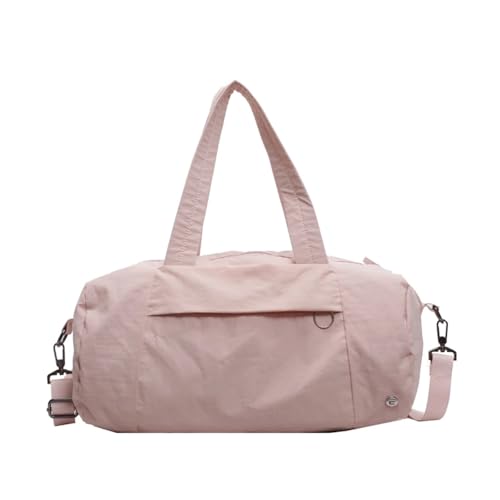 Travel Duffel Bag Weekender Bag For Men Women Adjustable Shoulder Strap Messenger Bag For Women Travel Use(Pink)