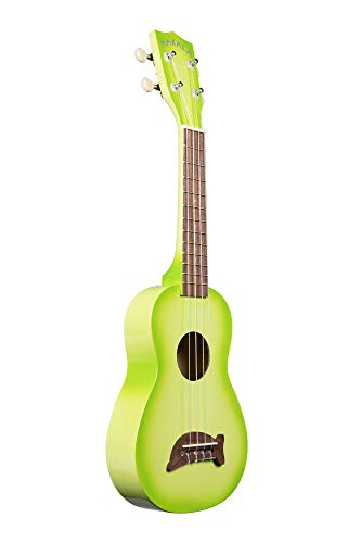 Kala Makala Ukulélé soprano Motif dauphin Vert pomme - Les Beatles, Paul McCartney, John Lennon, RIngo Starr, George Harrison Kala Makala Ukulélé soprano Motif dauphin Vert pomme – Image 7
