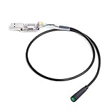 Wunderbar verbundener PC mit dem Bafang BBS01B, BBS02B, BBSHD Mid Drive Motor, um die Parameter des Controllers für das Umrüstkit für Elektrofahrräder zu ändern;