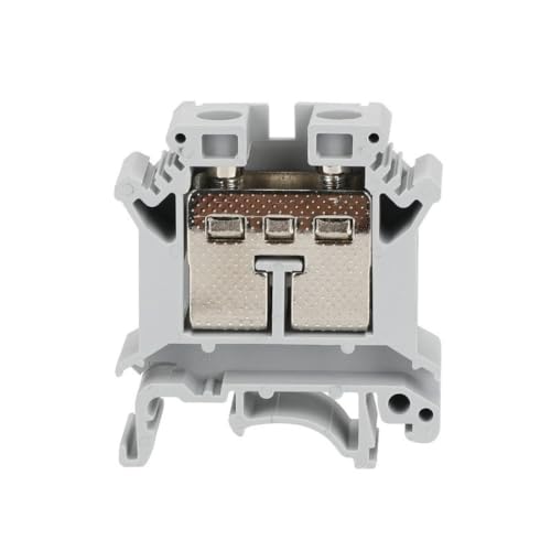 Bloque de terminales UK25N contra falsos contactos, conector eléctrico de tornillo, 5 uds 2