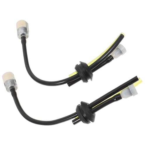 DIYEAH 2 Piezas Kit Mangueras Combustible para Motores Pequeños con Filtro Incluido Accesorios para Desbrozadora y Cortacésped Repuesto Completo para Herramientas de Jardín