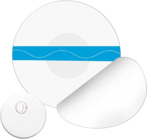 20 Stück Freestyle Libre 3 Pflaster Libre Patch Sport-Pflaster für Freestyle Libre 3 Sensor transparent ohne Kleber in der Mitte selbstklebend Wasserfest & Hautfreundlich - 14 Tage Klebekraft