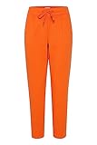 b.young BYRizetta Damen Crop Pants Hose Stoffhose mit Stretch, Größe:L, Farbe:Orangeade (171461)