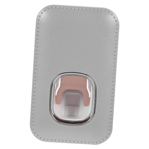 SOLUSTRE Plastic Toothpaste Extruder Wall Mount No Nail Required Easy Operation Home Bathroom Automatic Squeezer