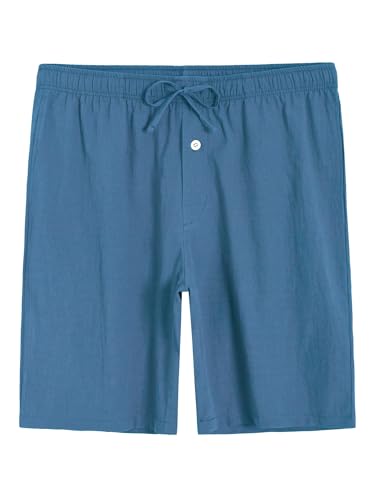 Latuza Men's Summer Cotton Pajamas Short Sleeve Pjs Set3