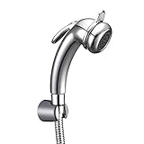  fuluomei FLM Bidet de Ducha - Pulverizador de Bidé de Mano de Acero Inoxidable para Inodoro,Cromo