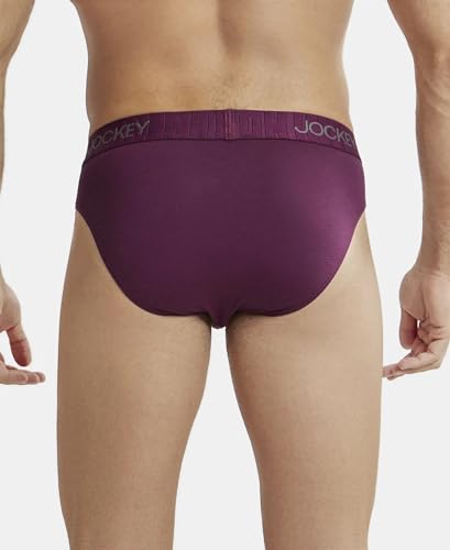 Jockey Men's Supima Cotton Elastane Stretch Solid Brief with Ultrasoft Waistband | Style - IC31 |