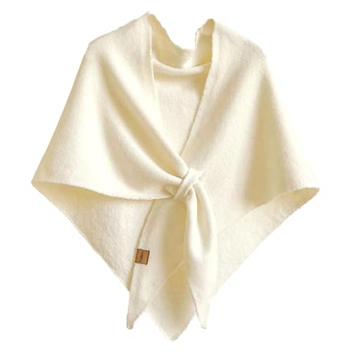 Pashmina Shawl Wraps for Women, Knitted Cardigan Shawls Cape Wool blend shawl Cashmere Shoulder Fleece Top