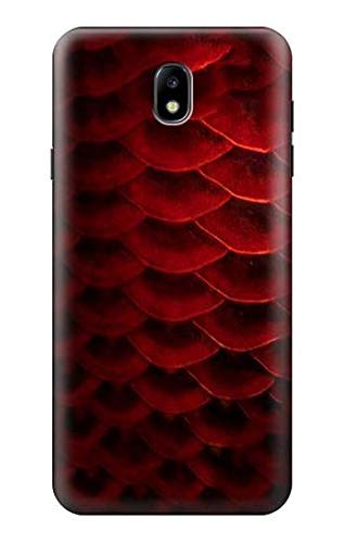 Innovedesire Red Arowana Fish Scale Case Cover