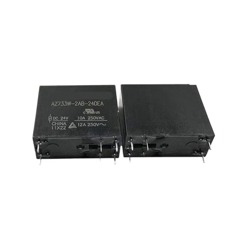 Relé de 24V electromecánico miniatura AZ733W-2AB-24DEA repuesto compatible HF140FF 024-2HS