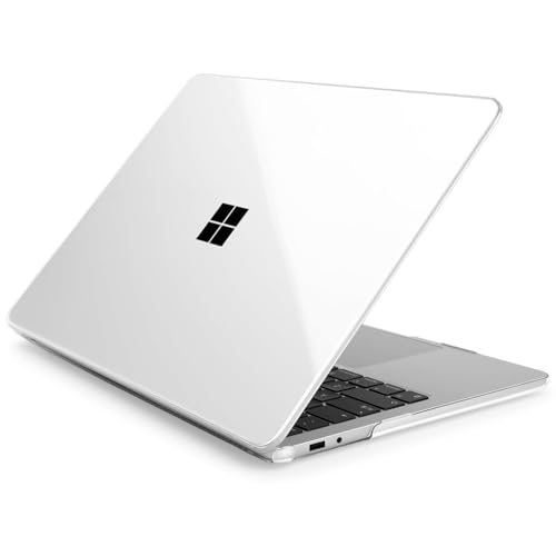 Image of Verilux Laptop Case Compatible for Microsoft Surface Laptop 13 (Model 2095), Clear PC Protective Hard Shell Cover, Lightweight Durable Scratch-Resistant Easy Install Two-Piece Snap-On Laptop Case
