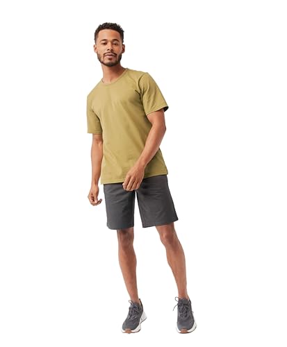 Pact Organic Cotton Men's Canvas Shorts -9' Inseam