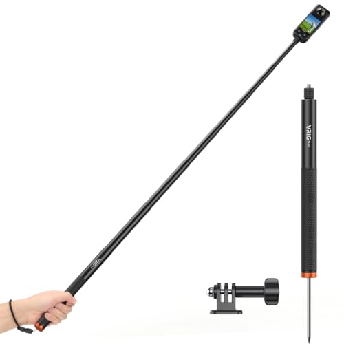 Palo selfie invisible de 160 cm para eliminar el soporte de tus vídeos panorámicos X5