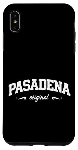 Pasadena �I���W�i�� ���B���e�[�W �J���b�W�X�^�C�� �X�N���v�g �X�}�z�P�[�X iPhone XS Max �p