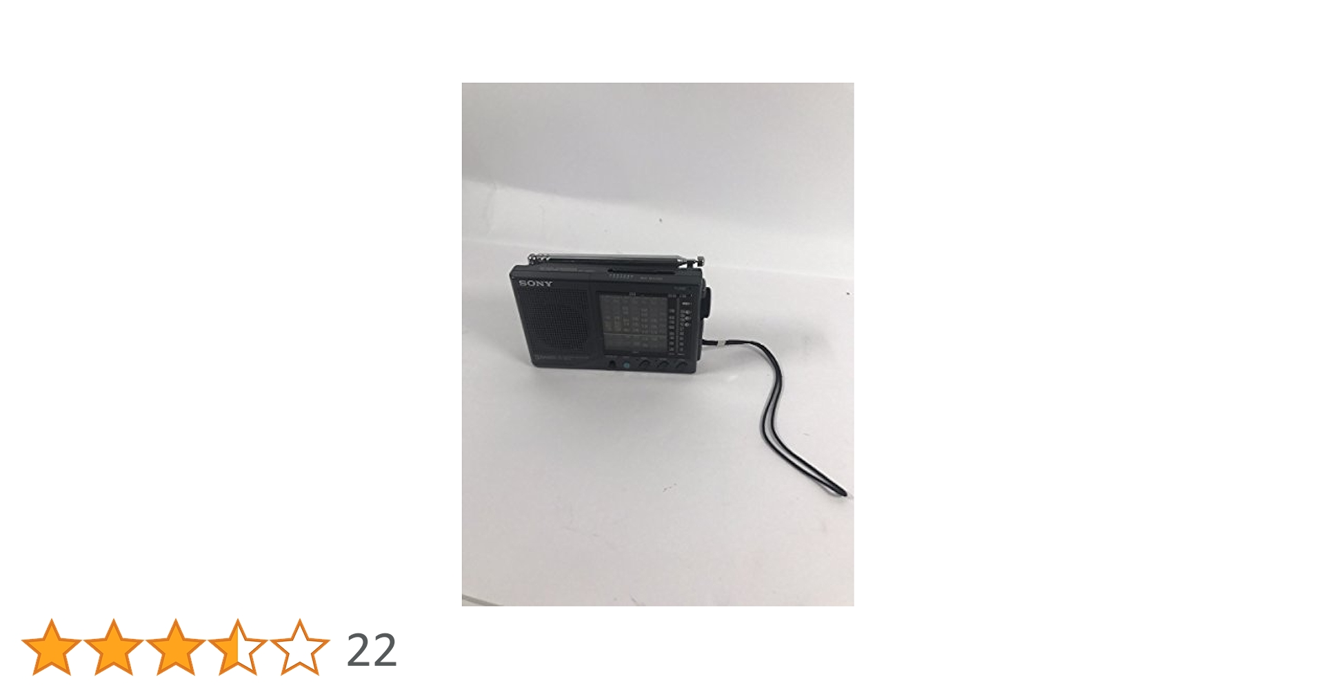 ICF-SW11 ラジオ Amazon.co.jp: SONY ICF-SW22 FMラジオ (ブラック) : 家電＆カメラ