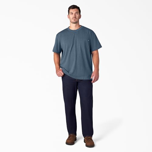 Image of Dickies Men's Heavyweight Heathered Short Sleeve Pocket T-Shirt