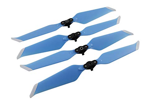 Huaye Mavic 2 Drone PC Paddle 8743F Propellers Quick Release Folding Drone Accessories for DJI Mavic 2 Pro/Mavic 2 Zoom (Blue, 2 pairs)