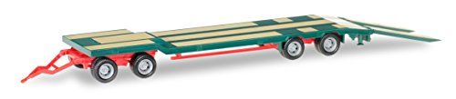 Preisvergleich Produktbild Herpa 076142-005 Goldhofer TU 4 Anhänger, Miniaturfahrzeuge