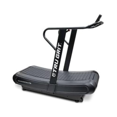 Tru Grit Fitness Runner Manual Treadmill, Exercise Equipment, 6 Resistance Levels, LCD, for Runners...