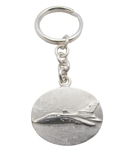 Porte-clés avion en argent 925 Tornado le cadeau idéal pour passionné Air Force