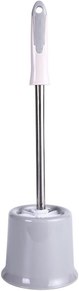 Toilet Brush Holder Long Handle Holder Toilet Brush with Base Toilet Brush Bathroom Minimalist Design Toilet Brush Household Cleaning Toilet Brush Set Toilet Brush Holders(C)