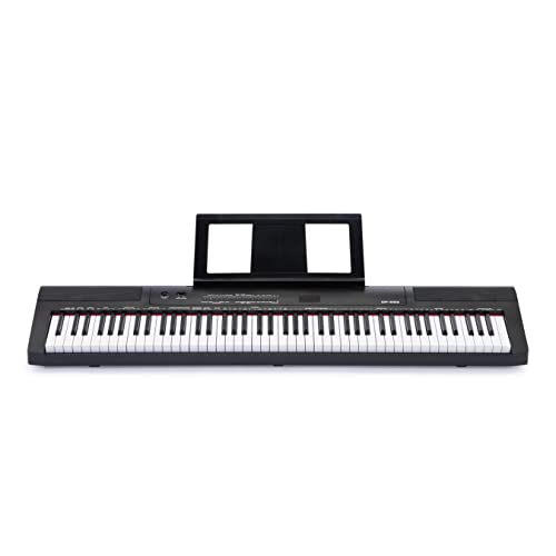 Amazon Basics – Piano numérique 88 touches avec clavier semi-lesté et pédale de sustain, alimentation, 2 haut-parleurs, et un mode apprentissage - Les Beatles, Paul McCartney, John Lennon, RIngo Starr, George Harrison Amazon Basics - Piano numérique 88 touches avec clavier semi-lesté et pédale de sustain, alimentation, 2 haut-parleurs, et un mode apprentissage – Image 3
