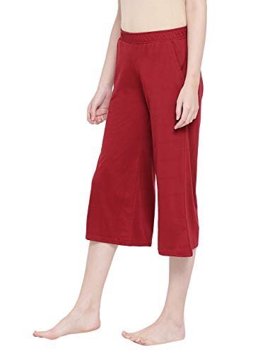 Image of Clovia Women's Cotton Chic Basic Capri