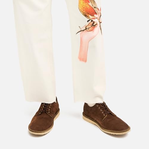 Image of Red Wing Shoes Heritage Weekender Oxford Men's Shoe, Roughout Leather