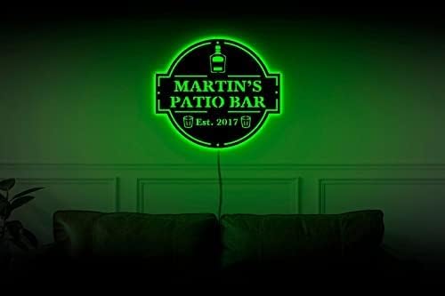 Miniatura 3 de Letrero de neón de barra personalizado, Señal de barra personalizada, Letrero de barra de Martini, Letrero de neón de barra de casa, Letrero de