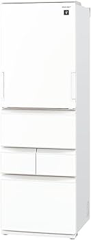 Amazon | シャープ 冷蔵庫 幅60.0cm 408L 両開き(どっちもドア