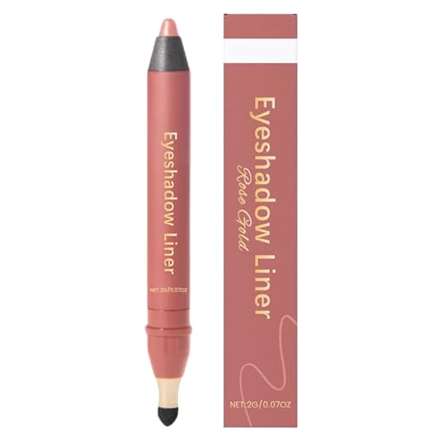 Eastuy Lápiz De Ojos Impermeable Y Resistente Al Ahumado De Doble Punta,Delineador Y Sombra De Ojos De Doble Punta - Maquillaje Resistente Al Agua Para Mujeres Y Niñas En Fiestas Viajes Baile Y Citas