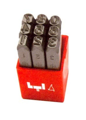 LTI PUNZONI A Numero Acciaio H.10