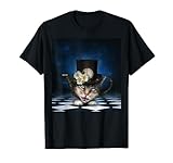 Cat in Wonderland hat t-shirts