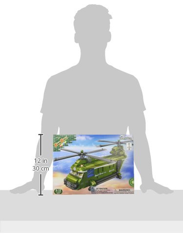 Banbao Chinook Helicopter Building Kit (263 Piece) #TOP4