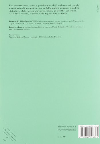 Profilo storico istituzionale di diritto romano