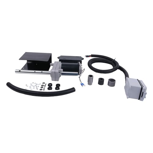Image of HOLDWELL Electric Powered Trailer Drive Conversion Kit 1824200100 BD1046130-00 BD1824200100 500370 Compatible with Single-Speed Square Jacks - 12V 12000 lbs for RV Trailer Touring car