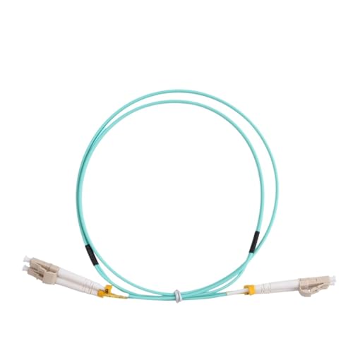 WSJMWKW Fil à Fiber optique Multimode 100G MPO MTP MO3, Extension UPC 2LC mâle à mâle 5/10/15/20/30M, câble de raccordement optique(15M)